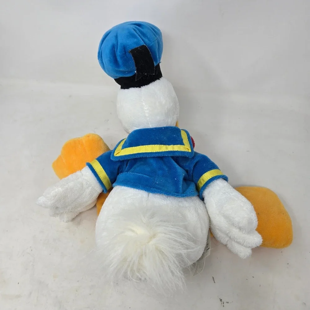 Disney Store Donald Duck Plush Classic Sailor Outfit Blue 17 Inch Soft‎ Toy